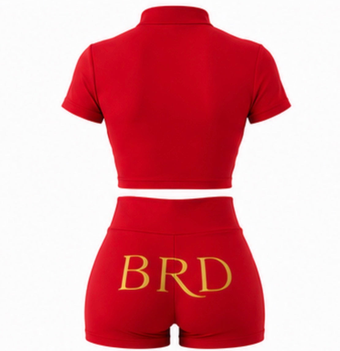 Women's Red 2 Piece Set