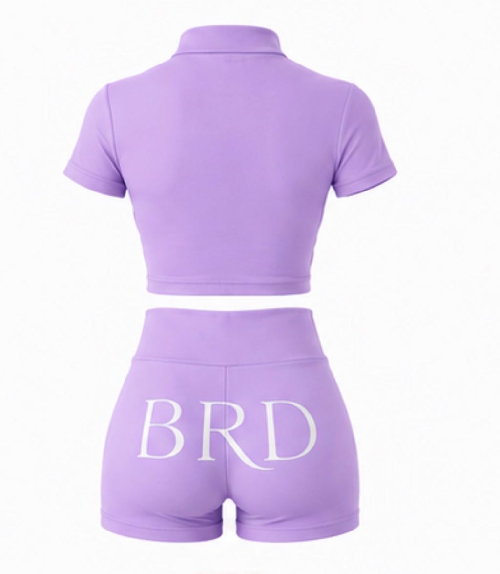 Women's Lavender 2 Piece Set