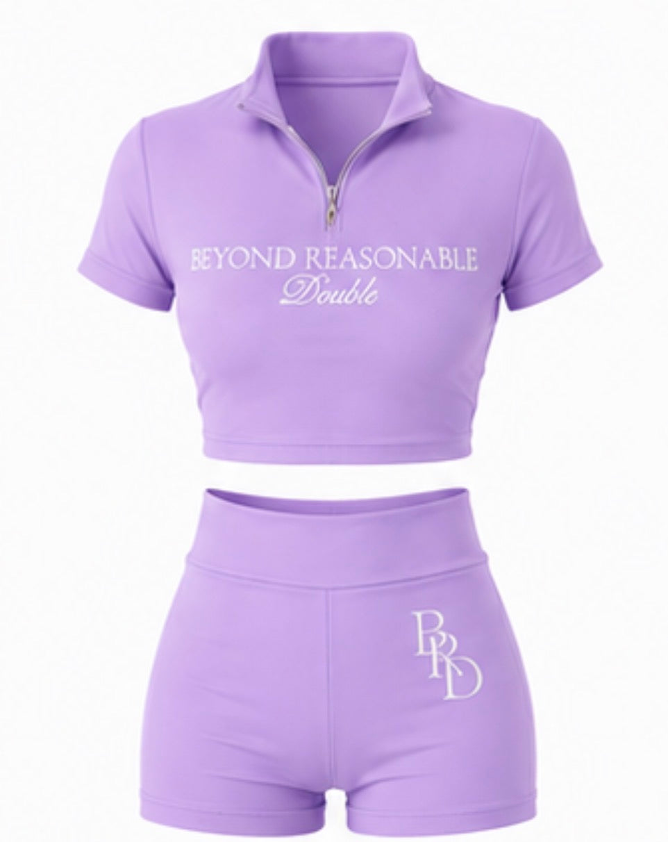Women's Lavender 2 Piece Set